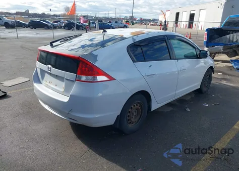 2010 Honda Insight Ex from USA, damaged, VIN JHMZE2H74AS027342